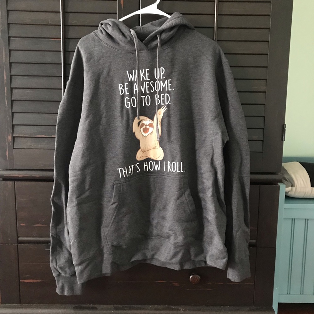 SOLD Sloth hoodie